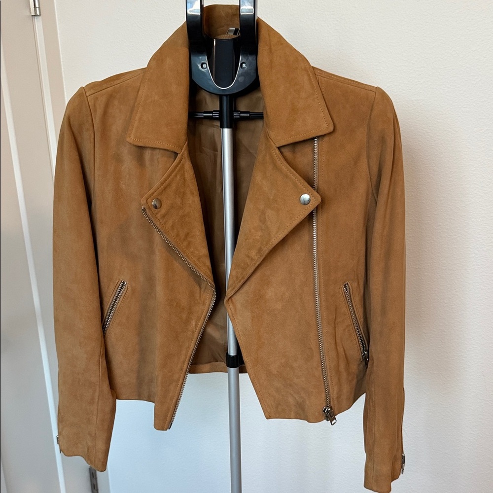 Topshop Suede Jacket